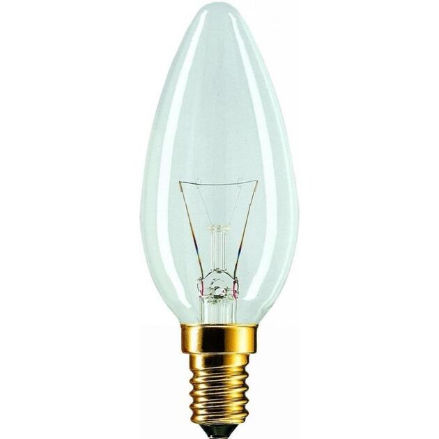 Philips E14 60W 230V B35 FR 1CT/10X10F Pila, фото  | SNABZHENIE.com.ua