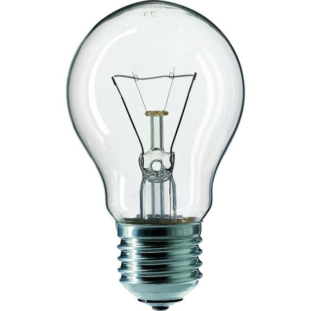 Philips E27 60W 230V A55 CL 1CT/12X10F Stan, фото  | SNABZHENIE.com.ua