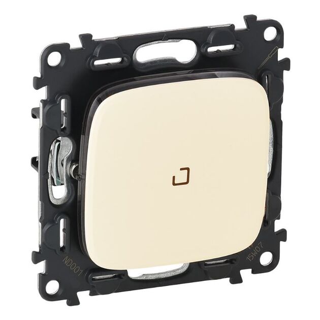 Legrand 10АХ 250В з підсвічуванням, Слонова кістка, Valena ALLURE, фото  | SNABZHENIE.com.ua