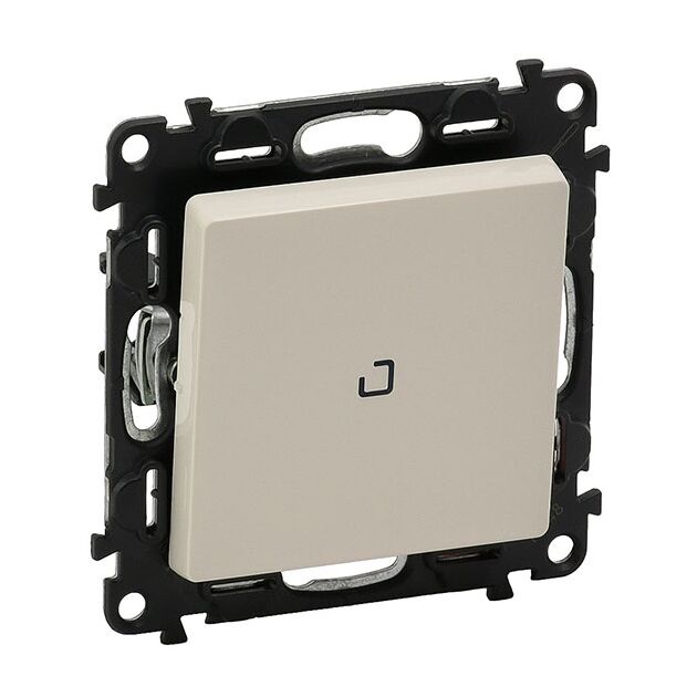 Legrand 10АХ 250В з підсвічуванням, Слонова кістка, Valena LIFE, фото  | SNABZHENIE.com.ua