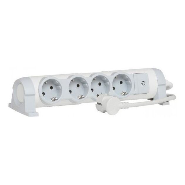 Legrand 4XSchuko с выключателем 3м, комфорт, фото  | SNABZHENIE.com.ua