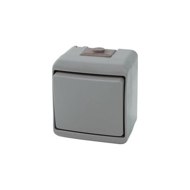 ETI Вимикач "сходовий" VHE-3-SR (зовнішній, сірий, IP54), фото  | SNABZHENIE.com.ua