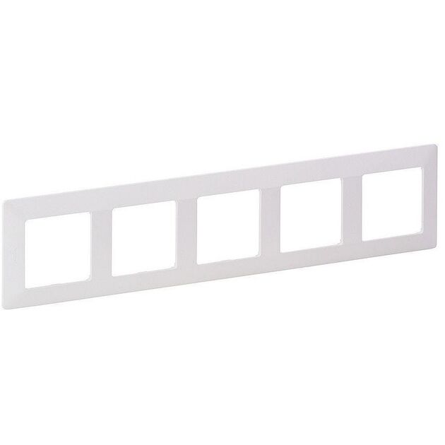 Legrand Рамка Valena Life[5 постів, білий], фото , изображение 2 | SNABZHENIE.com.ua