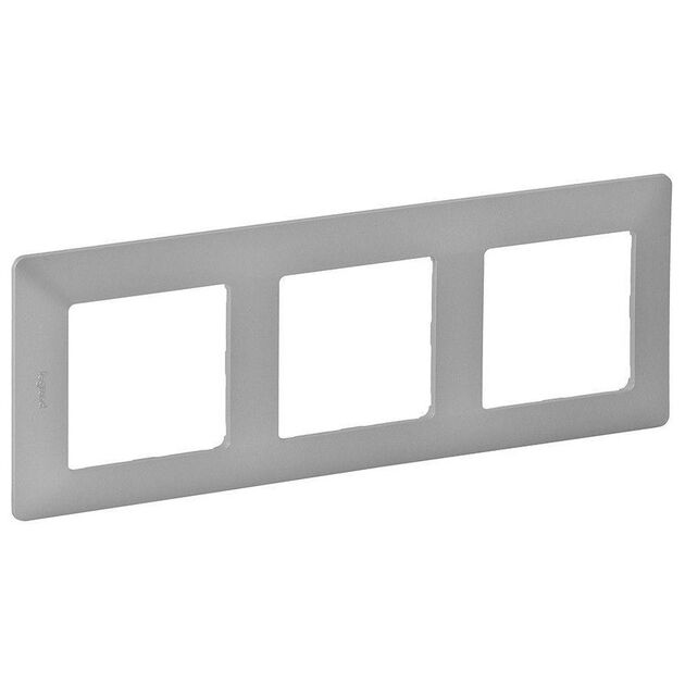 Legrand Рамка Valena Life[3 пости, алюміній], фото , зображення 2 | SNABZHENIE.com.ua