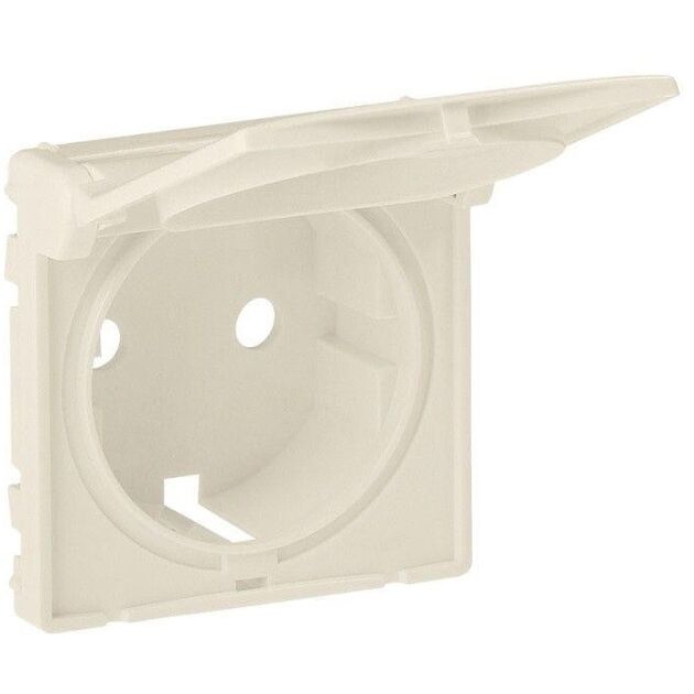 Legrand Лицьова панель з кришкою силової розетки Schuko (Valena IN'MATIC/LIFE )[754841], фото , зображення 2 | SNABZHENIE.com.ua