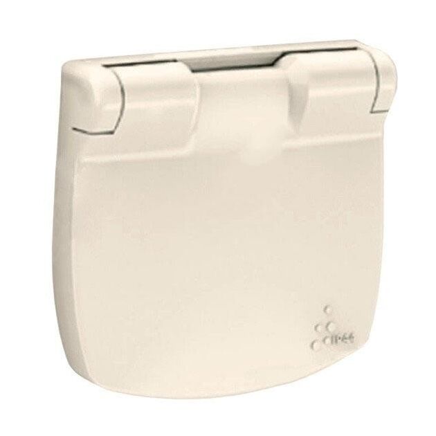 Legrand Накладка з кришкою силовий розетки Schuko (Valena IM'MATIC/ALLURE )[слонова кістка], фото , зображення 2 | SNABZHENIE.com.ua