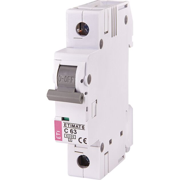 ETI ETIMAT 6 1p C 63А (6 kA), фото  | SNABZHENIE.com.ua