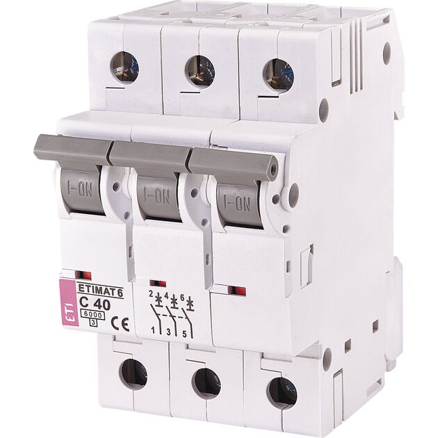 ETI ETIMAT 6 3p C[40А (6 kA)], фото  | SNABZHENIE.com.ua