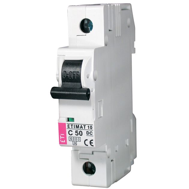 ETI ETIMAT 10 DC 1p C[50A (6kA)], фото  | SNABZHENIE.com.ua