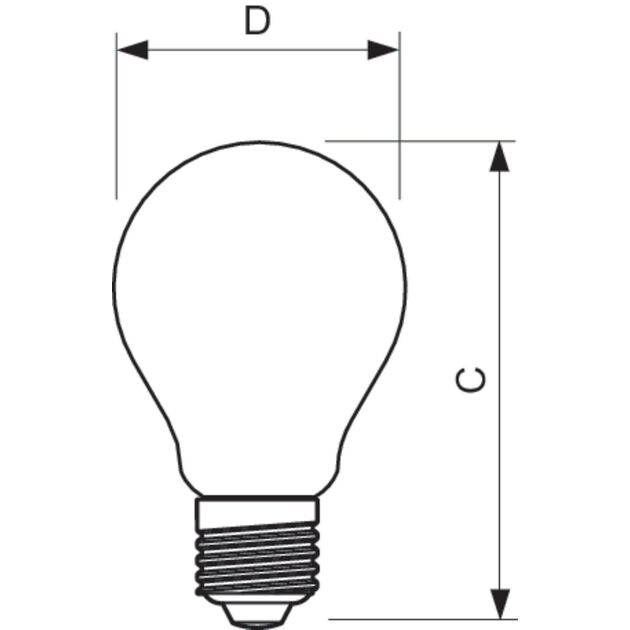 Philips LED Fila ND E27 6-70W 2700K 230V A60 CL, фото , изображение 3 | SNABZHENIE.com.ua Philips LED Fila ND E27 6-70W 2700K 230V A60 CL, фото , изображение 3 | SNABZHENIE.com.ua