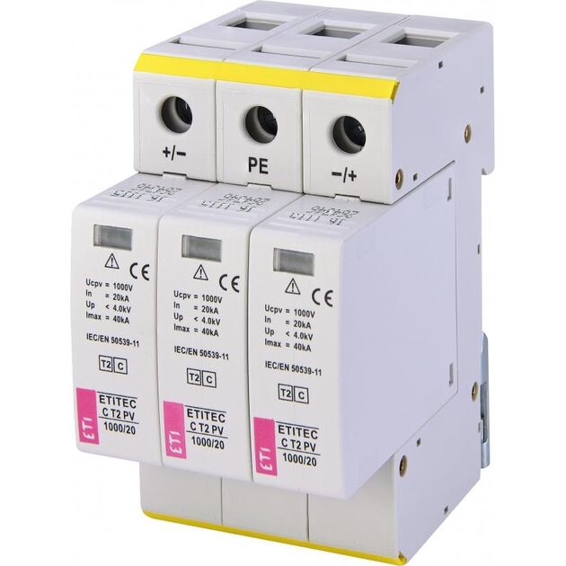 ETI ETITEC C T2 PV 1000/20, фото  | SNABZHENIE.com.ua