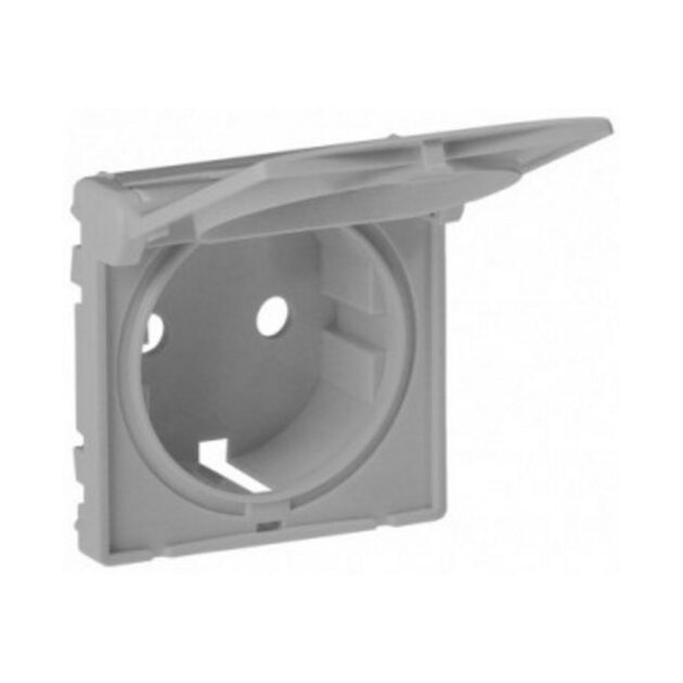 Legrand Лицьова панель з кришкою силової розетки Schuko (Valena IN'MATIC/LIFE )[754842], фото , зображення 2 | SNABZHENIE.com.ua