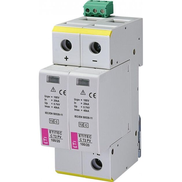 ETI ETITEC C T2 PV 550/20 RC (для PV систем), фото  | SNABZHENIE.com.ua