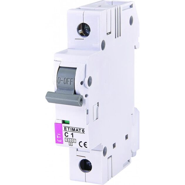 ETI ETIMAT 6 1p C 1A (6kA), фото  | SNABZHENIE.com.ua