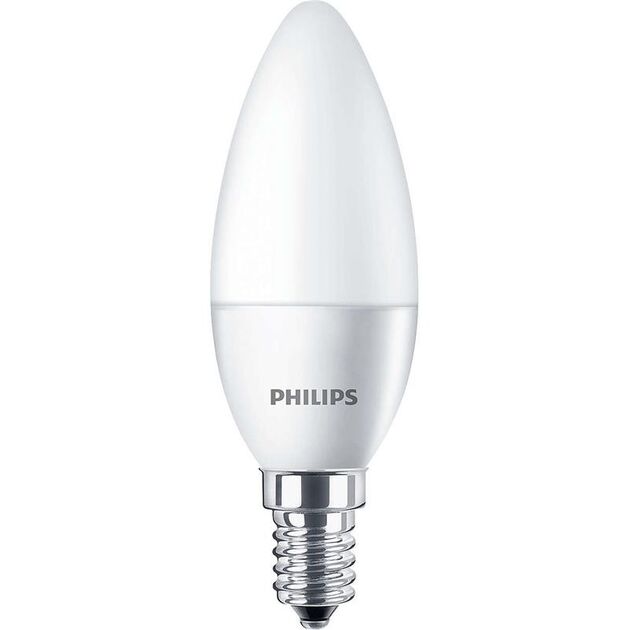 Philips LEDcandle ND E14 5.5-40W 230V 840 B39 CorePro, фото  | SNABZHENIE.com.ua