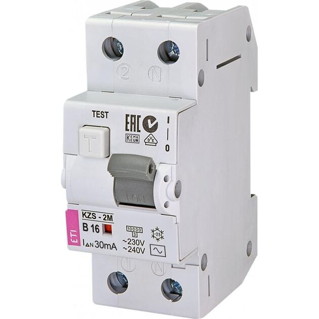 ETI KZS-2M B 16/0,03 тип AC (10kA), фото  | SNABZHENIE.com.ua