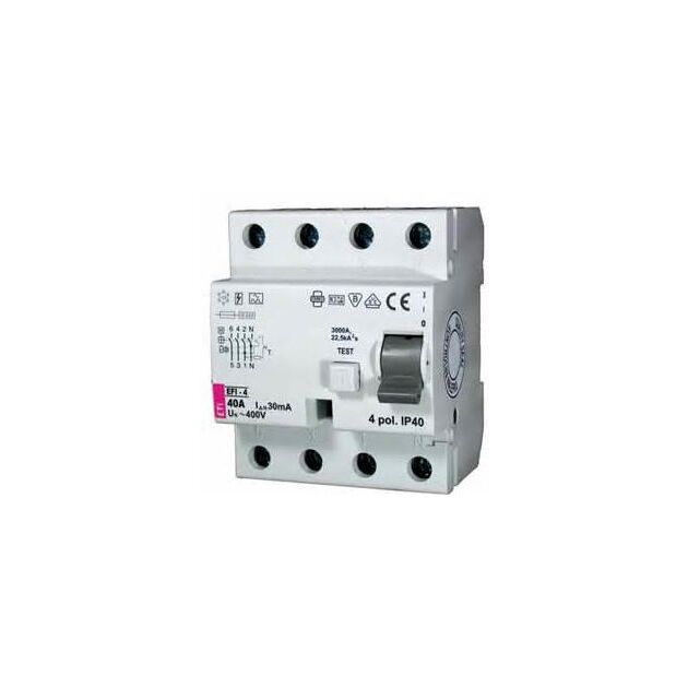 ETI EFI6-4 25/0,03 тип AC (6kA), фото  | SNABZHENIE.com.ua