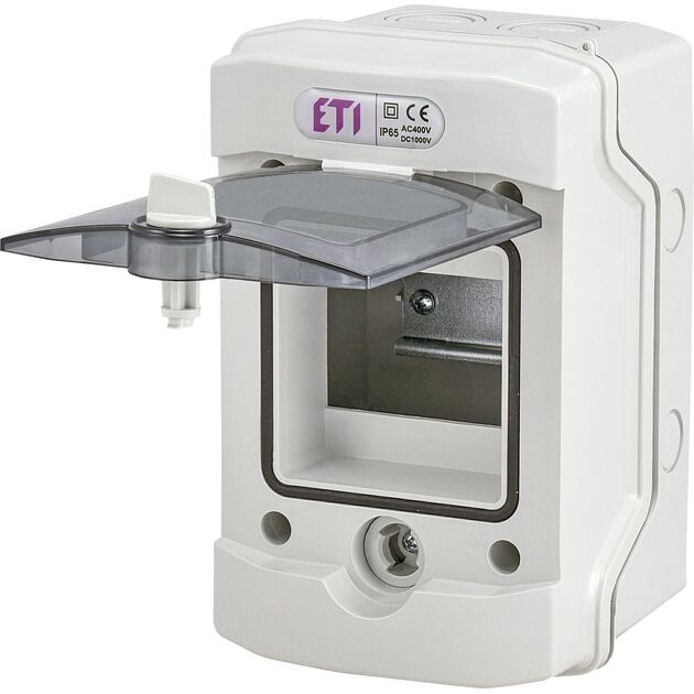 ETI Щит пластиковий, ECH-4Gu (4 модулі, зовнішній IP65), фото  | SNABZHENIE.com.ua