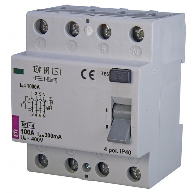 ETI EFI-4 100/0,3 тип AC (10kA), фото  | SNABZHENIE.com.ua