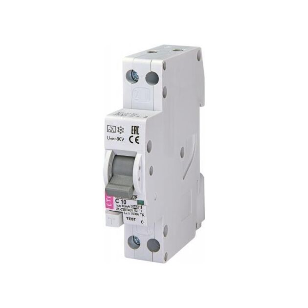 ETI KZS 1M SUP C 10/0,01 тип A (6kA) (верхн.подкл), фото , изображение 2 | SNABZHENIE.com.ua ETI KZS 1M SUP C 10/0,01 тип A (6kA) (верхн.подкл), фото , изображение 2 | SNABZHENIE.com.ua