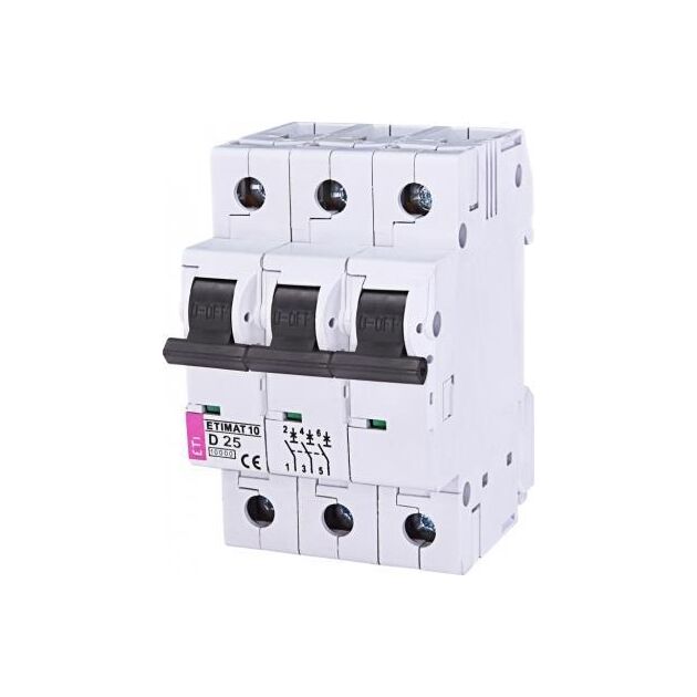 ETI ETIMAT 10 3p D 25А (10 kA), фото  | SNABZHENIE.com.ua