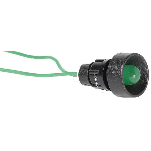 ETI LS LED 10 G 230 (10мм, 230V AC, зелена), фото  | SNABZHENIE.com.ua