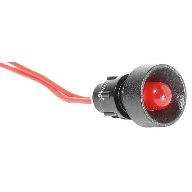 ETI LS LED 10 R 230 (10мм, 230V AC, червона), фото  | SNABZHENIE.com.ua