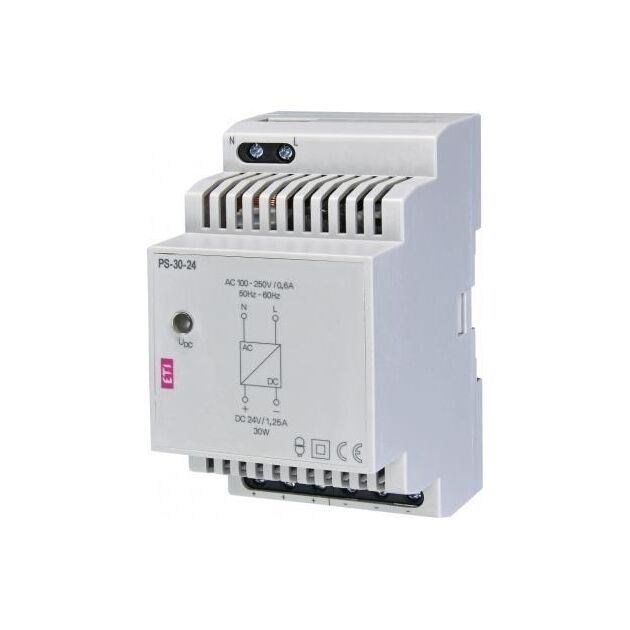ETI PS-30-24 230VAC/24VDC 30W (блок живлення), фото  | SNABZHENIE.com.ua