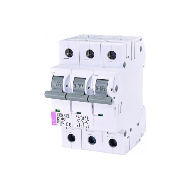 ETI ETIMAT 6 3p D 40A (6kA), фото  | SNABZHENIE.com.ua