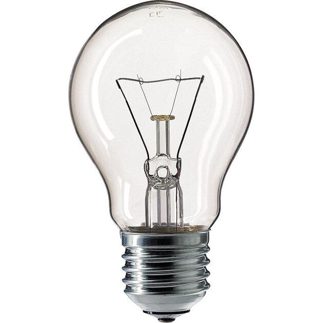 Philips E27 100W 230V A55 CL 1CT/12X10 Stan, фото  | SNABZHENIE.com.ua