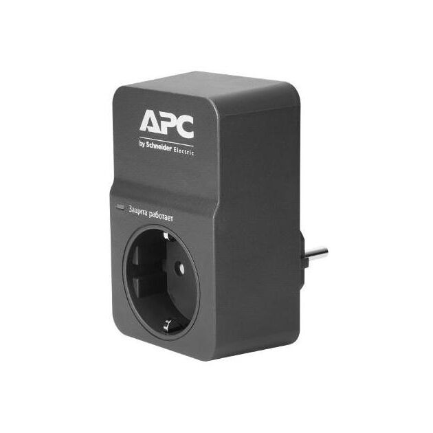 APC Essential SurgeArrest 1 outlet, black, new, фото  | SNABZHENIE.com.ua