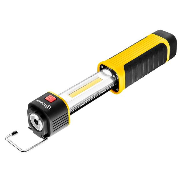 Ліхтарик TOPEX 94W384, 4xAAA, COB + SMD, компактний та яскравий, фото  | SNABZHENIE.com.ua