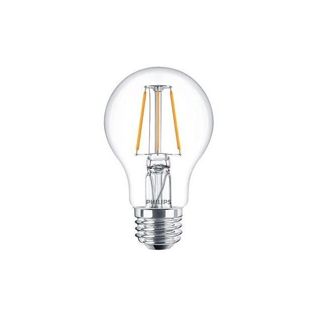 Philips LEDClassic ND E27 4-50W WW CL A60 (декоративна), фото  | SNABZHENIE.com.ua