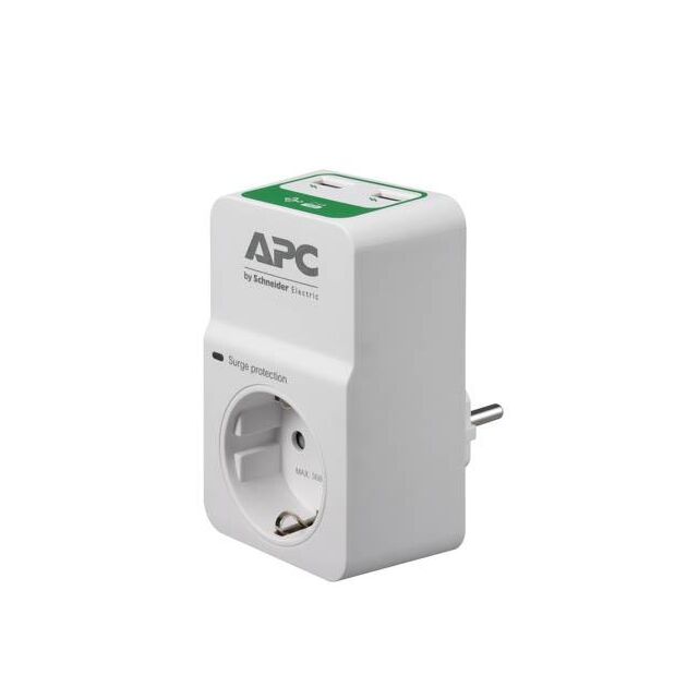 APC Essential SurgeArrest 1 розетка + 2 USB, фото  | SNABZHENIE.com.ua