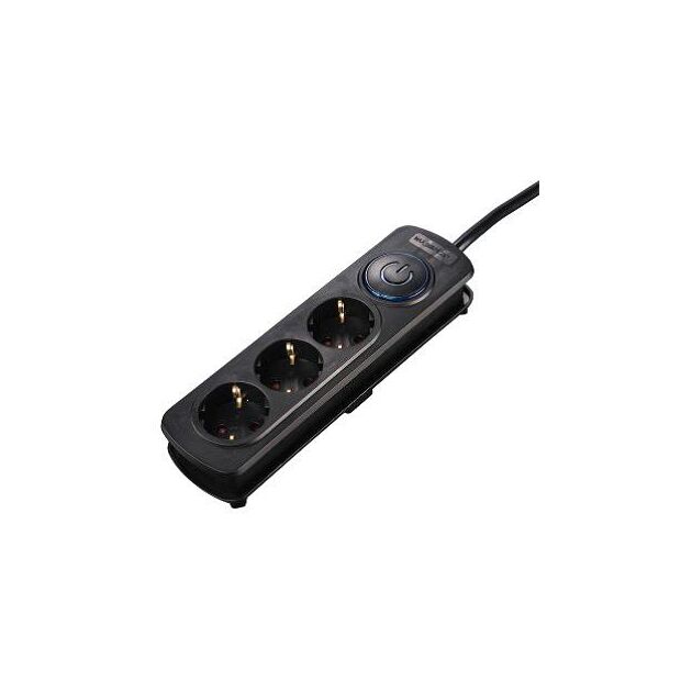 HAMA Подовжувач мережевий з вимикачем[00137268], фото , изображение 2 | SNABZHENIE.com.ua