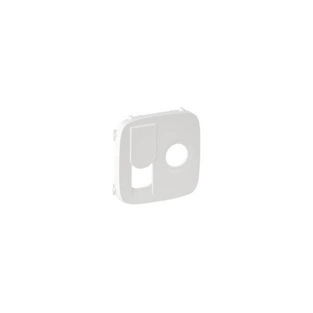Legrand Лицьова панель розетки TV+RJ (IN'MATIC/ALLURE)[білий], фото  | SNABZHENIE.com.ua