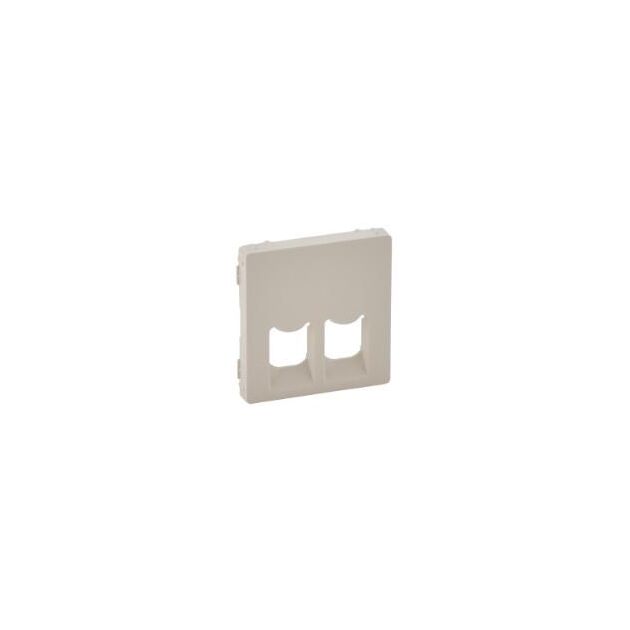 Legrand Лицевая панель розетки RJ11/RJ45 (Valena Life)[755421], фото , изображение 2 | SNABZHENIE.com.ua
