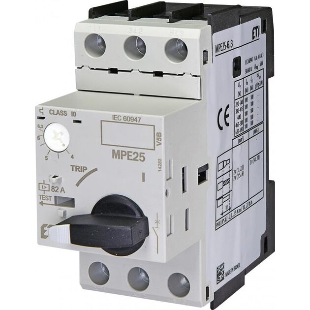 ETI MPE25-6,3 (захисту двигуна), фото  | SNABZHENIE.com.ua