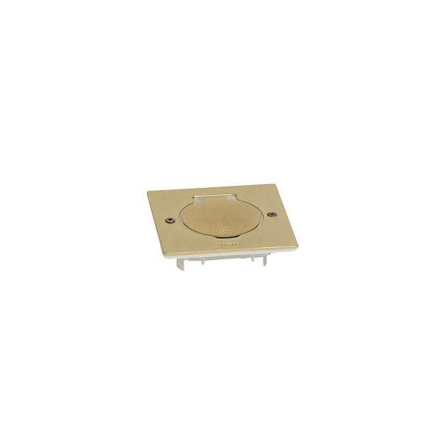 Legrand DLP люк-розетка для підлоги для механізмів Mosaic IP44 квадратна бронзова, фото  | SNABZHENIE.com.ua