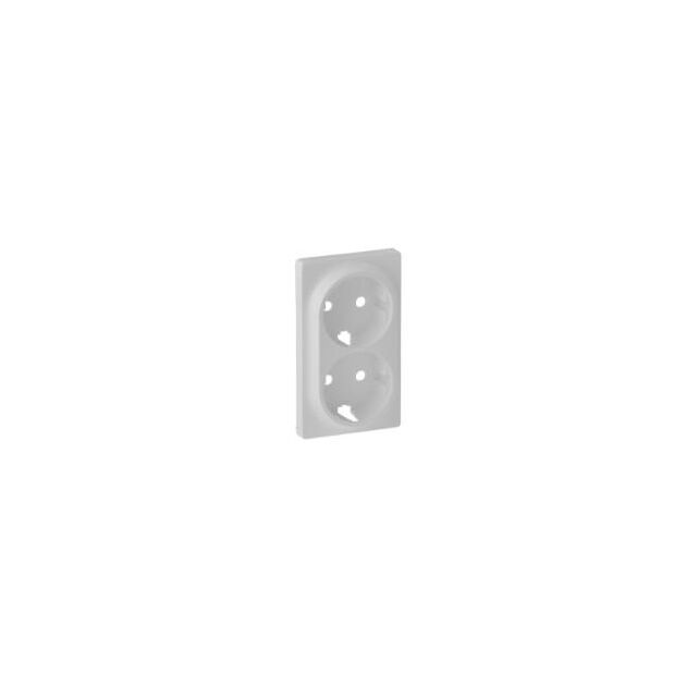 Legrand Valena IN'MATIC/LIFE лицьова панель подвійний розетки Schuko[754950], фото  | SNABZHENIE.com.ua