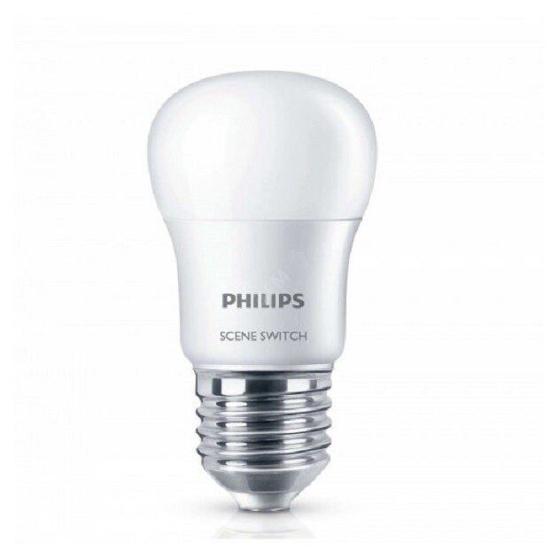 Philips Scene Switch 2Step E27 6.5-60W 3000K 230V P45, фото  | SNABZHENIE.com.ua