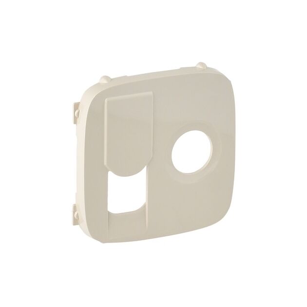 Legrand Лицьова панель розетки TV+RJ (IN'MATIC/ALLURE)[слонова кістка], фото , зображення 2 | SNABZHENIE.com.ua