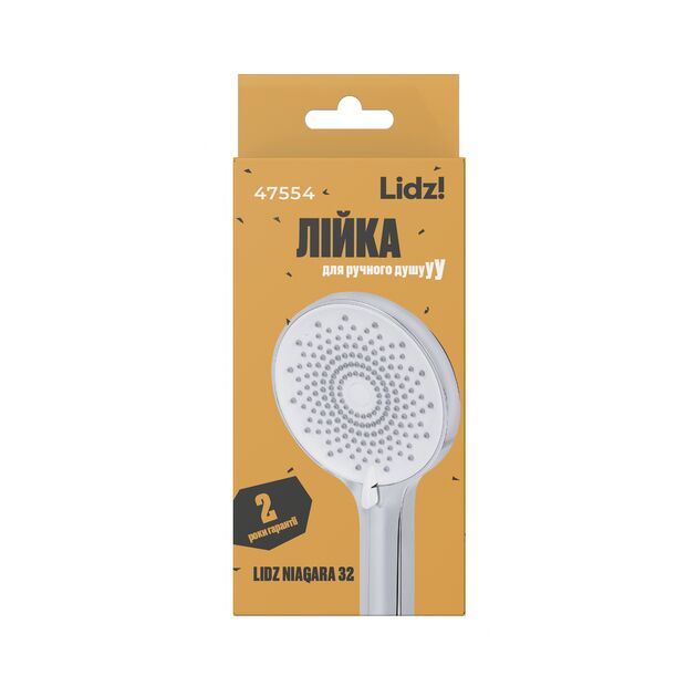 Лейка для ручного душа Lidz Niagara 32 120 мм округлая LDNIA32CRM47554 Chrome, фото , изображение 5 | SNABZHENIE.com.ua Лейка для ручного душа Lidz Niagara 32 120 мм округлая LDNIA32CRM47554 Chrome, фото , изображение 5 | SNABZHENIE.com.ua