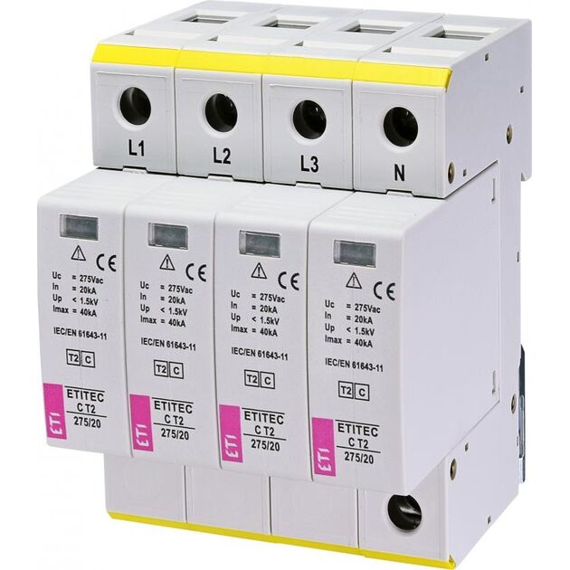ETI ETITEC C T2 275/20 (4+0) 4p, фото  | SNABZHENIE.com.ua