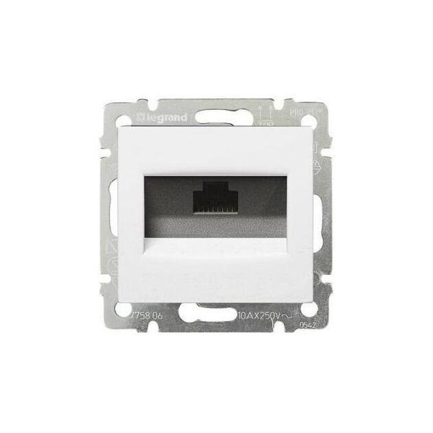Legrand Valena Classic розетка інформаційна 1ХRJ45 категорія 6 - STP, фото  | SNABZHENIE.com.ua