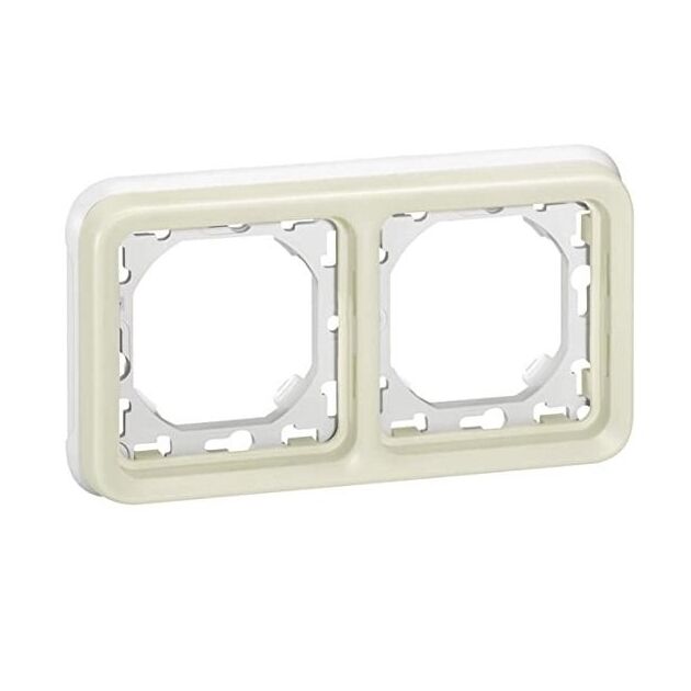 Legrand Plexo Legrand Супорт з рамкою для вбудованого монтажу 2 поста, білий, фото , изображение 2 | SNABZHENIE.com.ua Legrand Plexo Legrand Супорт з рамкою для вбудованого монтажу 2 поста, білий, фото , изображение 2 | SNABZHENIE.com.ua