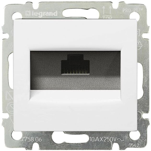 Legrand Valena Classic розетка інформаційна 1хRJ45 кат.6 FTP, фото  | SNABZHENIE.com.ua