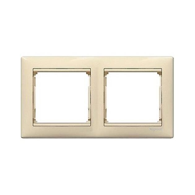 Legrand Рамка Valena Classic[2 поста, слонова кістка], фото , изображение 2 | SNABZHENIE.com.ua