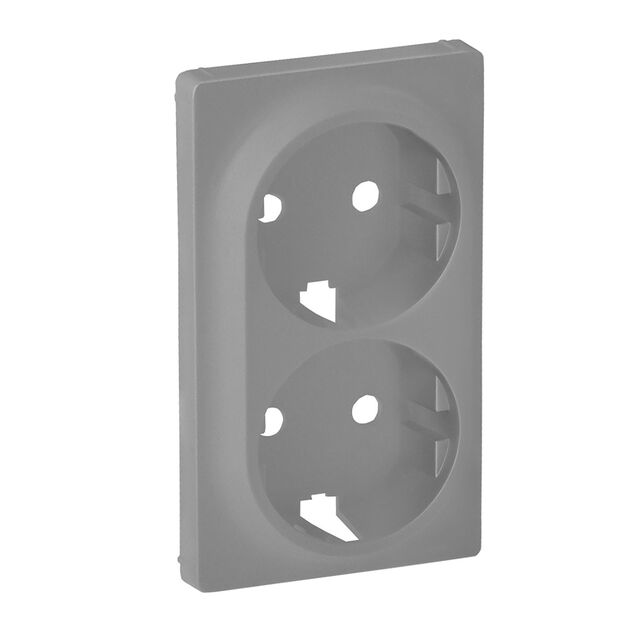 Legrand Valena IN'MATIC/LIFE лицьова панель подвійний розетки Schuko[754952], фото  | SNABZHENIE.com.ua