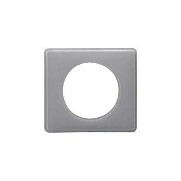Legrand Рамка Celiane[1 пост, сірий глянець], фото  | SNABZHENIE.com.ua